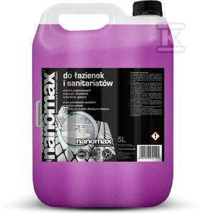 NANOMAX DO ŁAZIENEK I SANITARIATÓW 5L