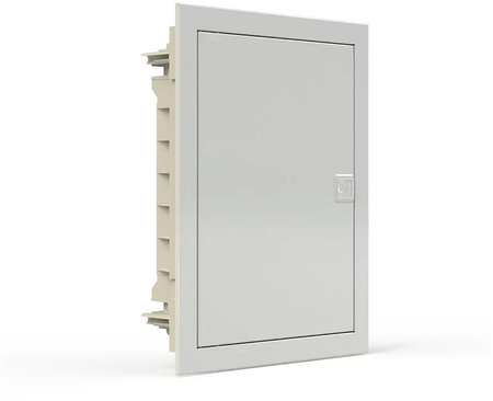 PLASTIKOWA OBUDOWA INSTALACYJNA Z DRZWIAMI METALOWYMI, PODTYNK., IP40, 2 RZĘDY, 24 MODUŁY Noark PMF