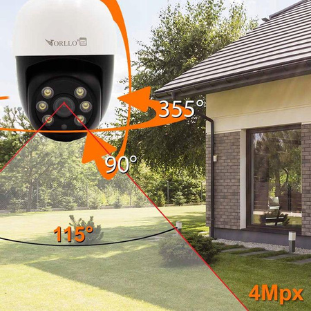Kamera IP Orllo TZ2 PRO 4Mpx