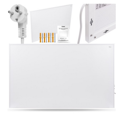 Panel grzewczy IR CRONOS Carbon P1000 White