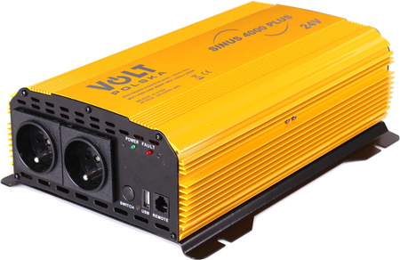PRZETWORNICA VOLT POLSKA SINUS PLUS 4000 24V / 230V 2000/4000W