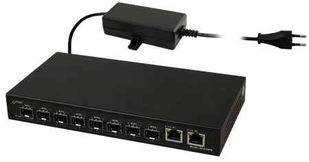 Switch optyczny PULSAR SFG10F8 (8xSFP, 2xRJ45)