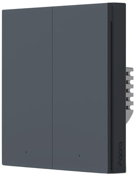 Aqara Smart Wall Switch H1 Szary pojedynczy bez neutrala