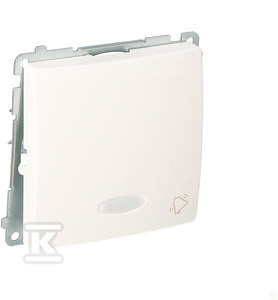 PRZYCISK DZWON.PODŚW.BIAŁY BMD1L.01/11