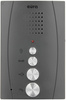 Domofon ''EURA'' ADP-51A3 ''DIFESA'' - 1-rodzinny, 2 unifony, interkom, grafit