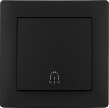 Przycisk dzwonkowy VCX WESA LC 06 Czarny