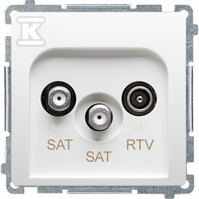 GN.SAT/SAT/RTV BIAŁE BMZAR+SAT3.1-P2/11