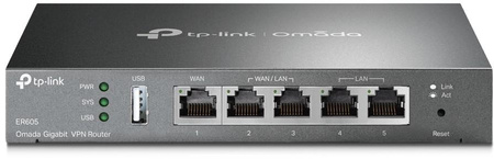ROUTER TP-LINK TL-ER605 VPN SafeStream, Multi-WAN
