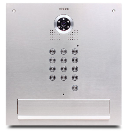 Skrzynka na listy Vidos z monitorem M670W-S2/S561D-SK