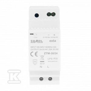 ZASILACZ 30W 24V ZTM-30/24