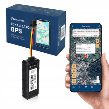 Lokalizator GPS Mking MK3 2G+4G Śledzenie Pojazdu Łodzi Odcięcie