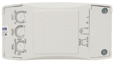 Mikrofalowy czujnik ruchu ORNO OR-CR-246 z zewnętrznym sensorem 360°, IP20 ORNO OR-CR-246