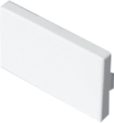 Osprzęt do listew elektroinstalacyjnych, zakończenie BIAŁY SK 130x60 (1szt.)