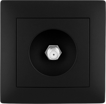 Gniazdo RTV VCX WESA LC 45 Czarny