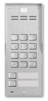 ACO FAM-P-2NPZSACC NT panel natynkowy 2-rodzinny czyt. brel. zamek szyfr.