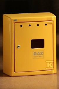 OBUDOWA GAZ G66/P BAARD ŻÓŁ.ZAMKN.