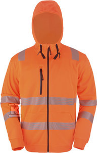 BLUZA HI-VI (FLUO) POMARAŃCZOWA XXL