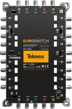 EuroSwitch Televes 5x5x16 ref. 719505