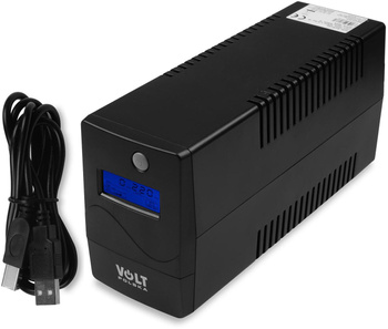 UPS ZASILACZ AWARYJNY VOLT POLSKA MICRO 1000VA 600W 1x9ah