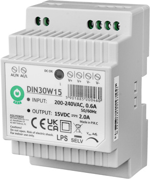 Zasilacz POS DIN60W15