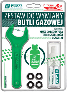 ZESTAW DO WYMIANY BUTLI GAZOWEJ