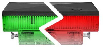 Lampa LED Proxima Słupkowa Semafor 12-24V AC/DC