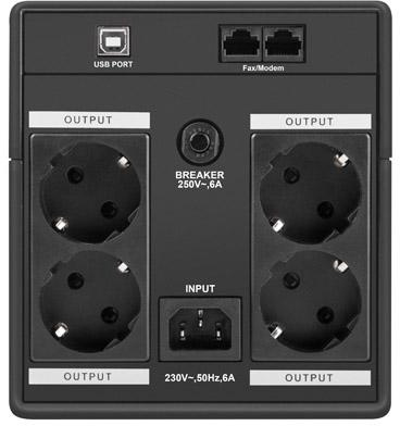 UPS ZASILACZ AWARYJNY Armac Home 1500VA Schuko LINE-INTERACTIVE