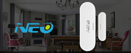 Neo Kontaktron Zigbee, czujnik wejścia Tuya NAS-DS07B