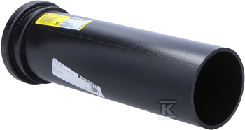 RURA ODPŁYW.PEHD 90X90 DO WC (KAN.HDPE)