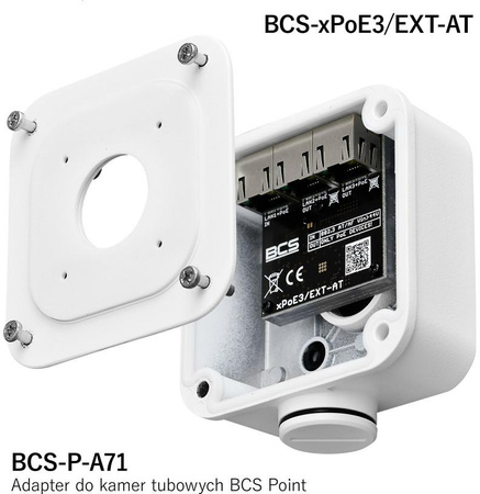 Switch POE  BCS POWER BCS-xPoE3/EXT-AT