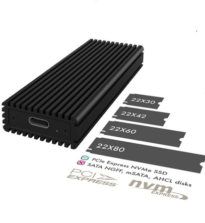 Obudowa IcyBox IB-1816M-C31 Type-C na PCIe NVMe M.2