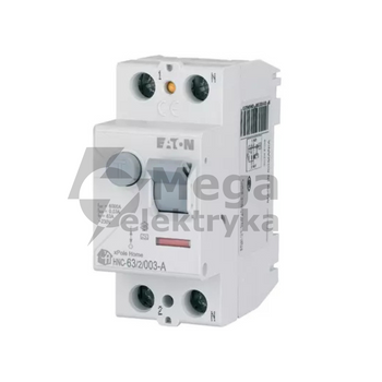 Wyłącznik różnicowoprądowy 6kA typ A HNC-63/2/003-A