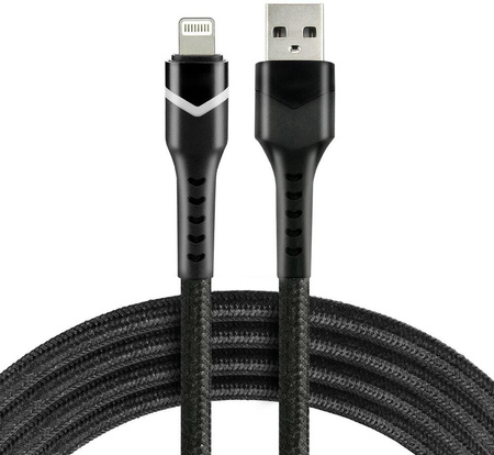 Kabel USB-A / lightning apple iphone LED rgb everactive CBB-1IBR 100cm 2, 4A