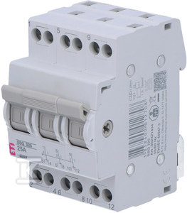 PRZEŁ.SIEĆ-AGREGAT I-O-II 25A 3-BIEG.