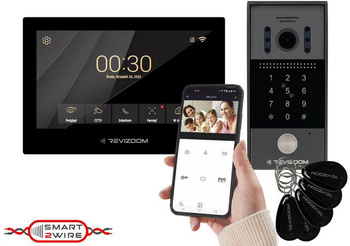 Wideodomofon REVIZOOM RM-T273HD BLACK/RC-212HD-CK1