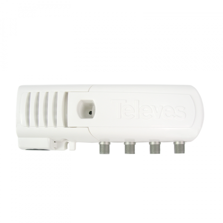 Wzmacniacz domowy ze złączami typu "F" - 3 wyjścia (2+TV): VHF/UHF – Auto LTE