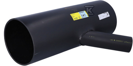 TRÓJ.PEHD 200X75/45 SKOŚNY (KAN.HDPE)