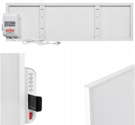 Panel grzewczy IR CRONOS Synthelith PRO CRP-330TWP White