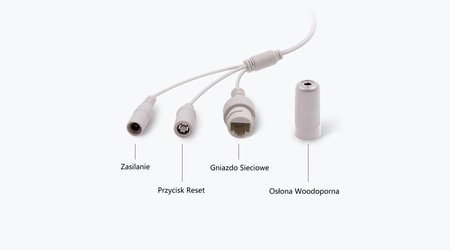 Kamera IP WiFi Reolink W320 5Mpix Wi-Fi P2P biała