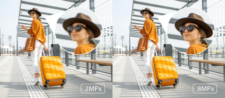 Kamera 4w1 Hilook by Hikvision kopułka 8MP TVI-T8M-20DL Opakowanie zbiorcze 4szt.