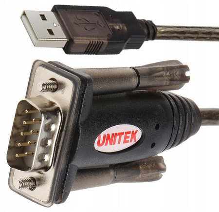 Adapter Unitek Y-105 USB na RS-232