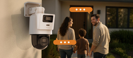 Kamera IP Hilook PTZ-D4 dualna 8MP (4MP + 4MP) Opakowanie zbiorcze 10szt.