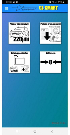 MIERNIK GRUBOŚCI LAKIERU GL-SMART-2