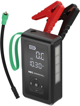POWERBANK ROZRUSZNIK KOMPRESOR Green Cell PowerBoost Air Car Jump Starter 8000mAh 1000A 150PSI