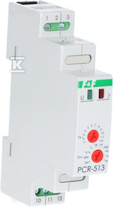 PCR-513 PRZ.CZAS.24V 10A IP40 SZYNA 1MOD