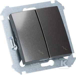 ŁĄCZNIK SCHOD.PODW.ANTRACYT SIMON54