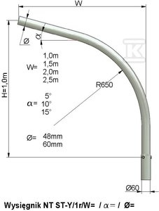 WYSIĘG.NT ST-Y 1/1R/1,5M/15ST