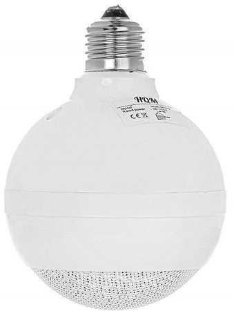 Głośnik kulowy HQM-SK313 3W 100V gwint E27 Czarny