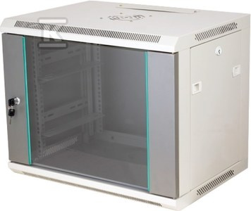 SZAFKA WISZĄCA 19" 9U 600X450 SZARA