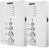Domofon ''EURA'' ADP-51A3 ''DIFESA'' - 1-rodzinny, 2 unifony, interkom, biały